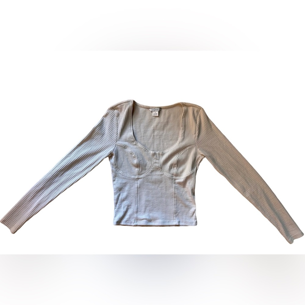 ASOS (Monki Vinnie) Long Sleeve Seam Top